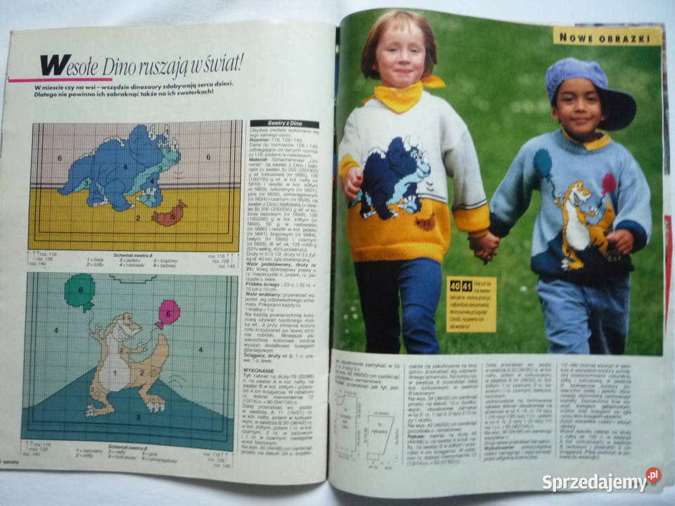 Sandra 91994 Wzory na druty Sweterki Kobiet Szczecin