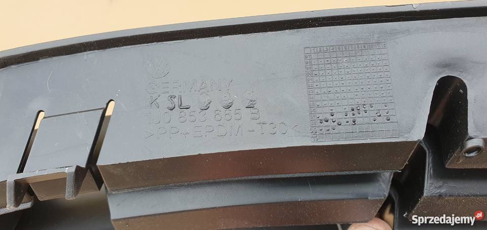 VW GOLF IV KRATKA ZDERZAKA LEWA 190853665B Bieleń