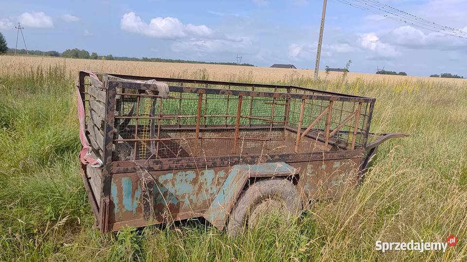 Przyczepa przyczepka dwukółka wózek bitka zachodniopomorskie Koszalin