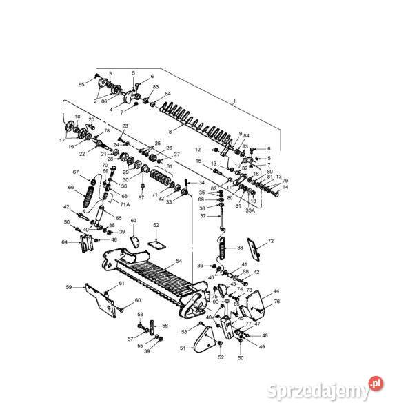 Holland 644 648 650 654 658 katalog części