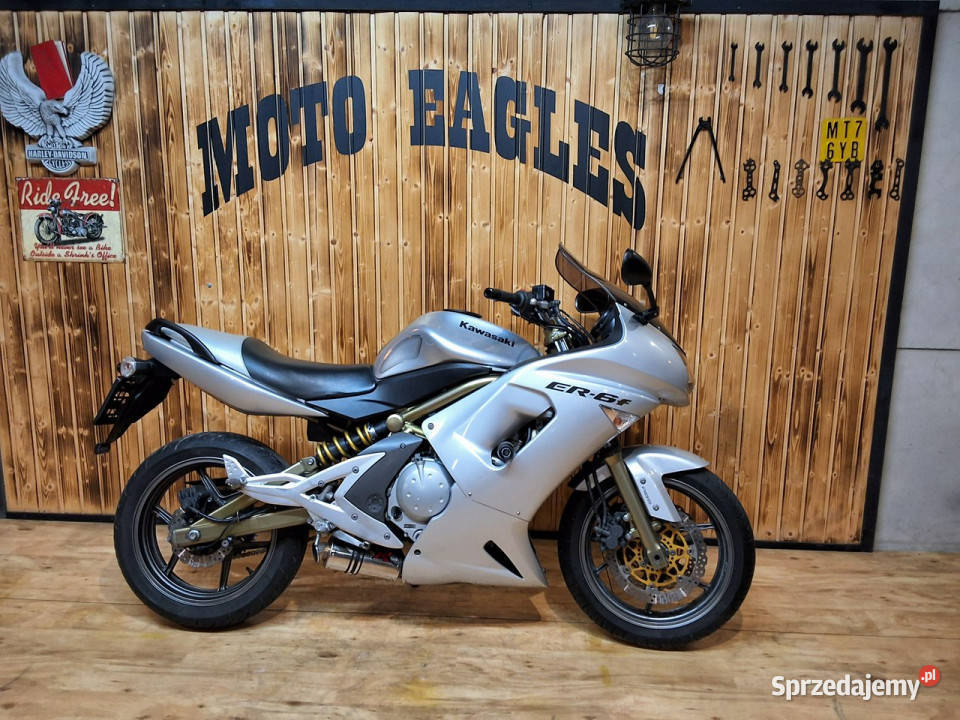 Kawasaki ER Piękny Motocykl KAWASAKI ER6F naked