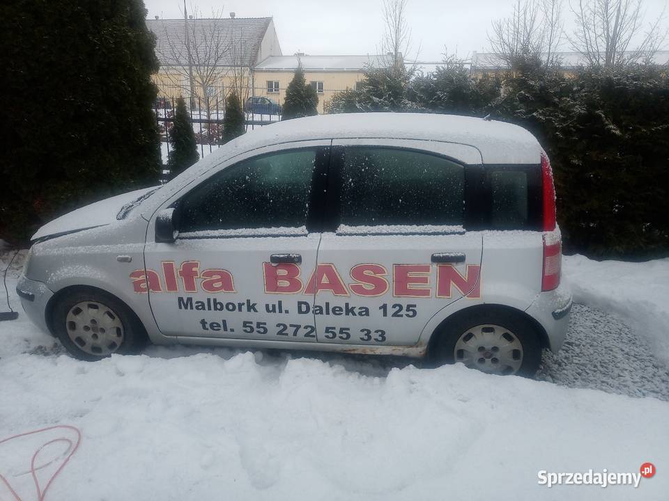 Fiat panda 11benzyna gaz srebrny Malbork