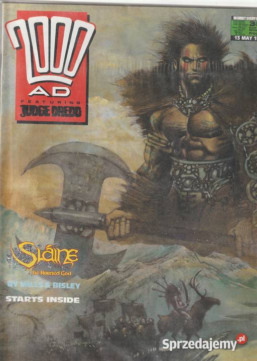 2000 AD 626 51989 angielski Rok wydania 1989 Komiksy Pruszków