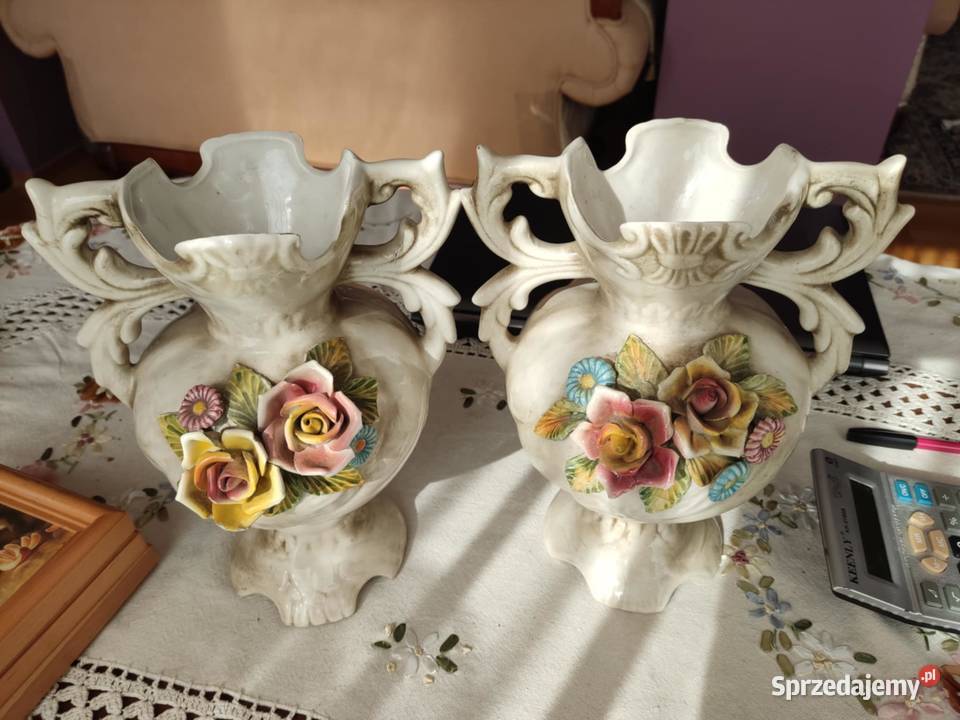rękodzieło kwiatowe dzbanki wazony lubuskie Gorzów Wielkopolski sprzedam