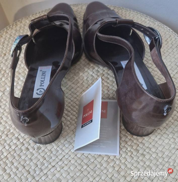 nowe wizytowe buty Pollini skóra naturalna
