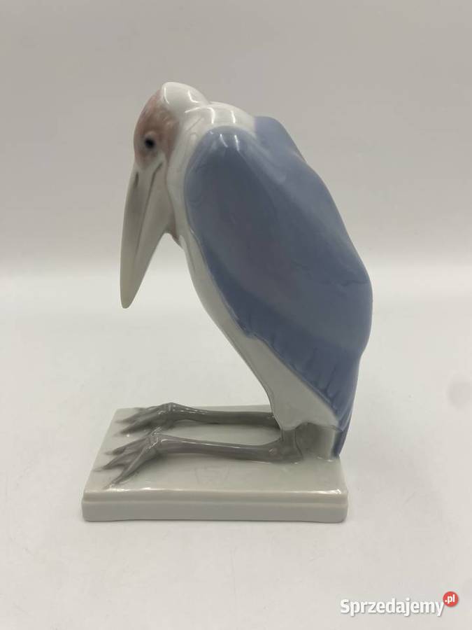 Porcelana figura Marabut HEUBACH ok 1910 r wielkopolskie Poznań