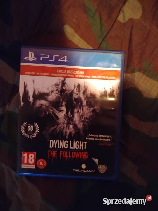 Dying Light Edycja Rozszerzona 4 działa na 5 Łódź sprzedam