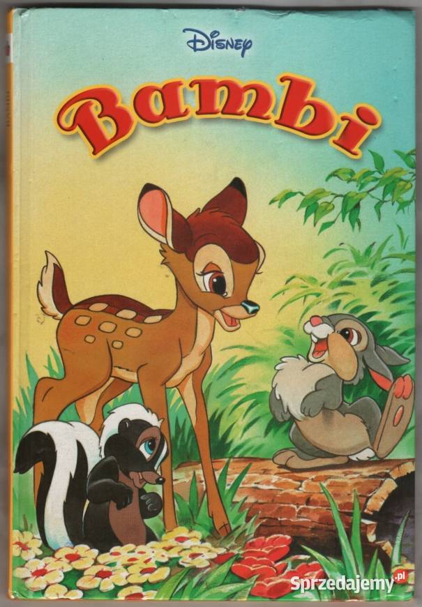 BAMBI DISNEY WALT Książki dla dzieci lubelskie Zamość