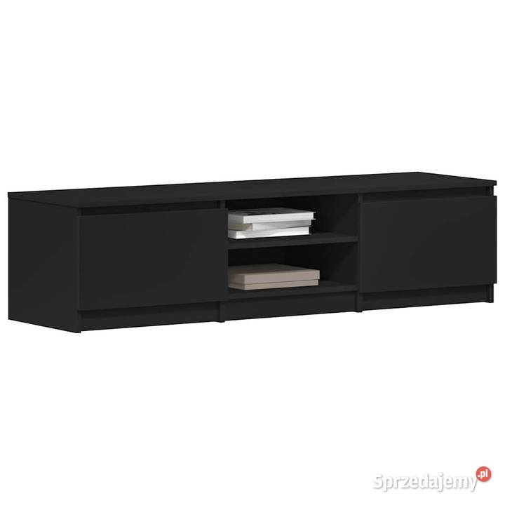 vidaXL Szafka pod TV czarna 140x40x355 SKU800649 mazowieckie Warszawa