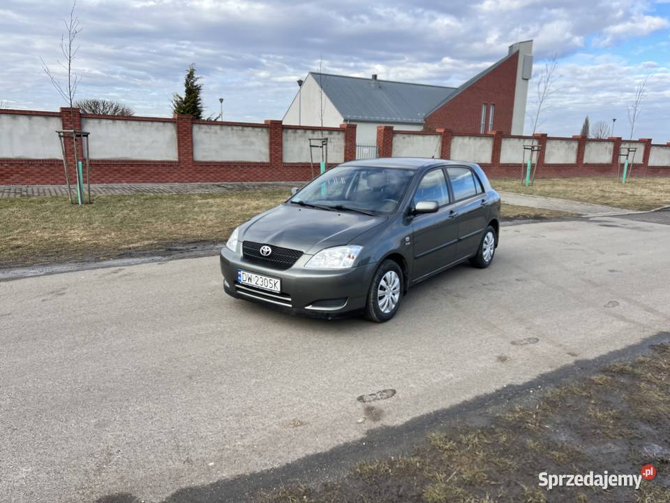 Toyota Corolla 14b Salon 1 Wł 1398cm3 Toyota dolnośląskie Smolec