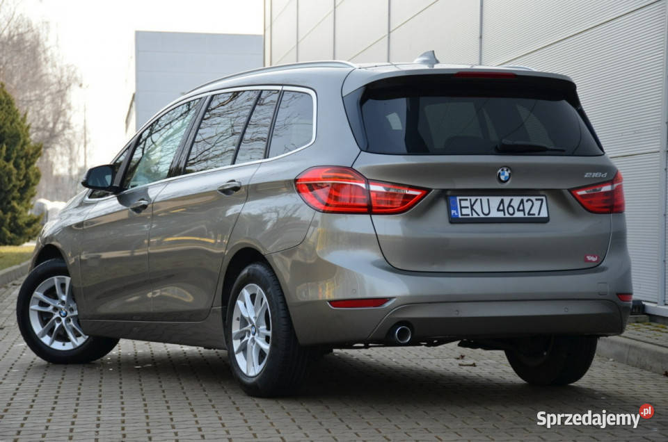 BMW 218 MEGA STAN 20D 150 Serwis 7foteli Navi przyciemniane szyby Motoryzacja łódzkie Kutno