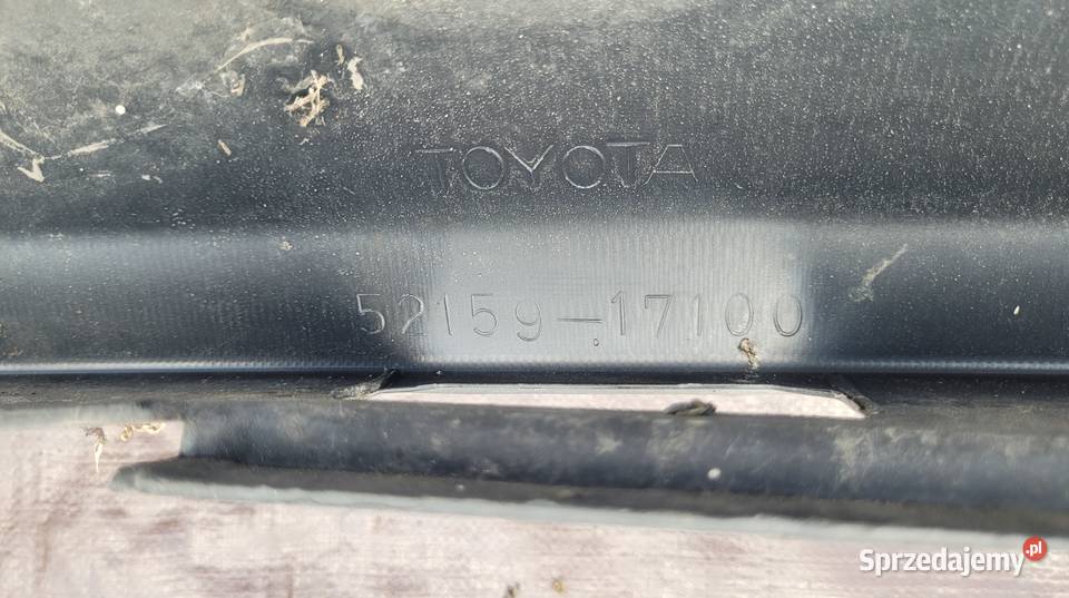 TOYOTA MR2 ZDERZAK TYŁ TYLNY śląskie