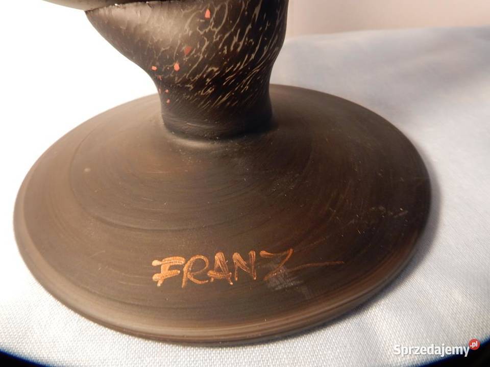 Kolekcjonerski Wazon Franz Collection Czerwona Piła