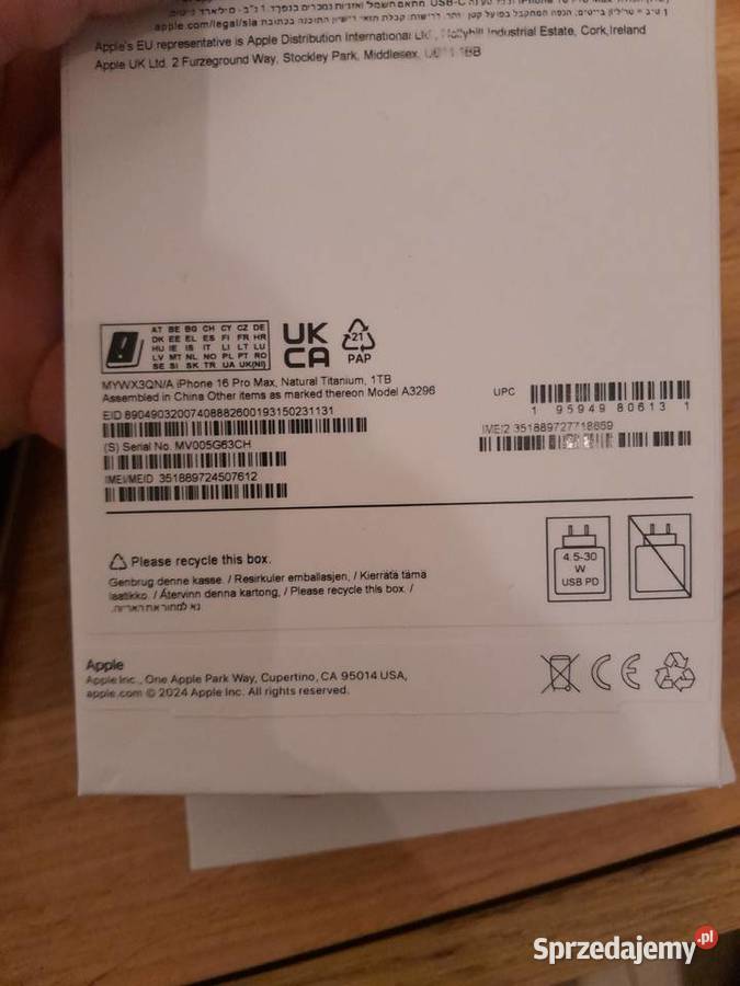 I phone 16 pro kujawsko-pomorskie Topólka
