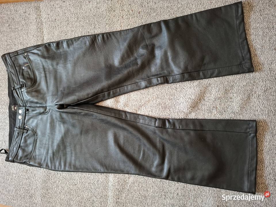 Spodnie damskie skórzane Stargard