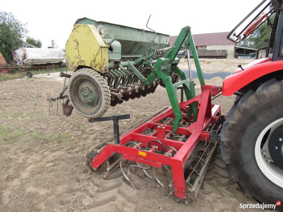 Siewnik Poznaniak i agregat zestaw Baranów sprzedam