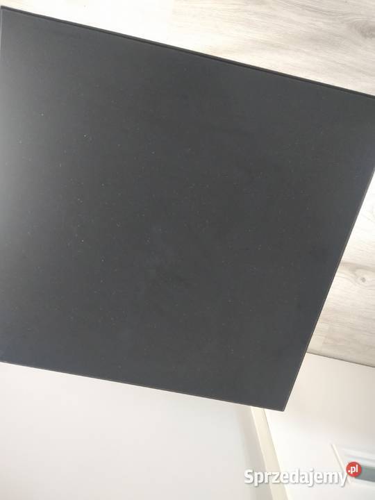 Stolik czarny metalowy Ikea 40 x 60 Stoły mazowieckie Płock sprzedam