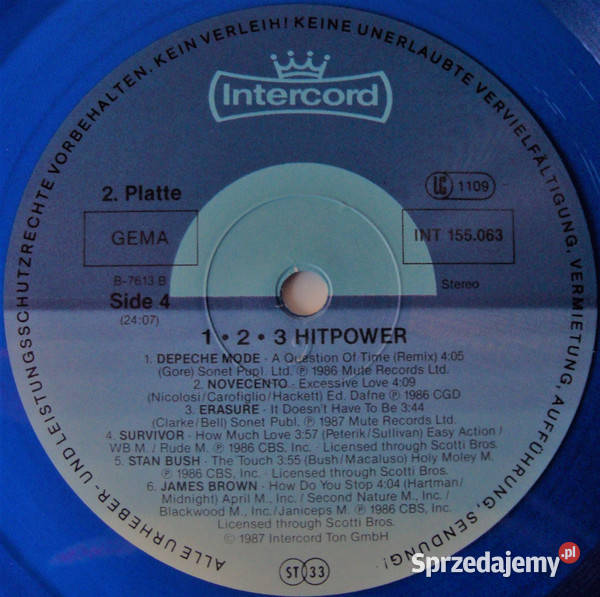 123 HitPower PROMOCJA płyta winylowa śląskie Chorzów