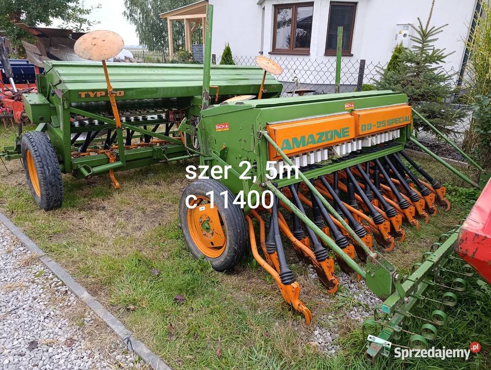 Siewnik zbożowy amazone d8 mazowieckie Rawica Stara