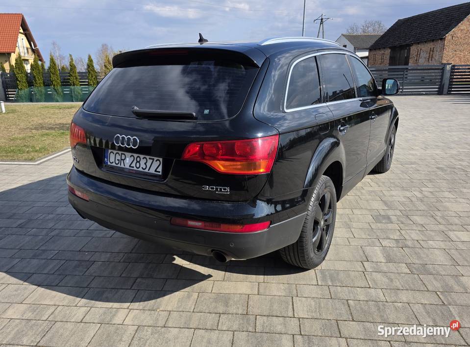 Audi Q7 30 TDI Bezwypadkowa Doinwestowana czujnik deszczu Skwierzyna