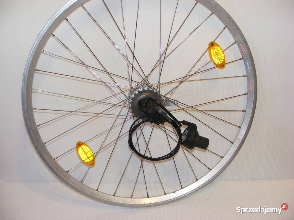 Koło 28 piasta SACHS SRAM s 7 sterowanie kpl Wałcz
