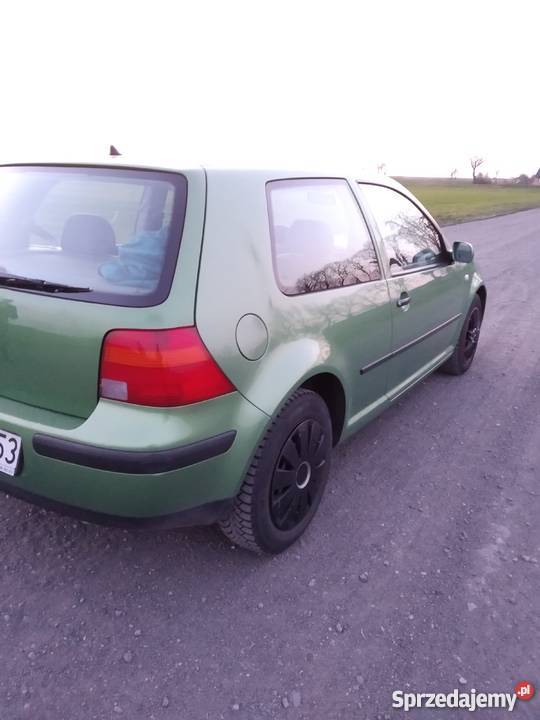 Volkswagen Golf 4 Benzyna 14 75 Zielony Wolsztyn sprzedam