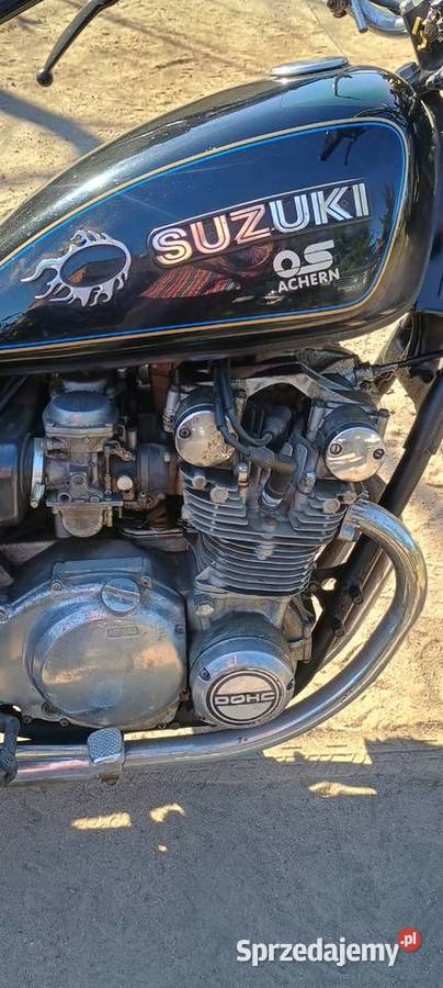 Suzuki GS550 wielkopolskie Golina