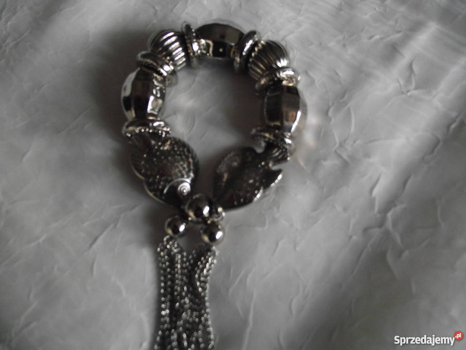 EFEKTOWNA BRANSOLETA Z RYBKAMI Piła