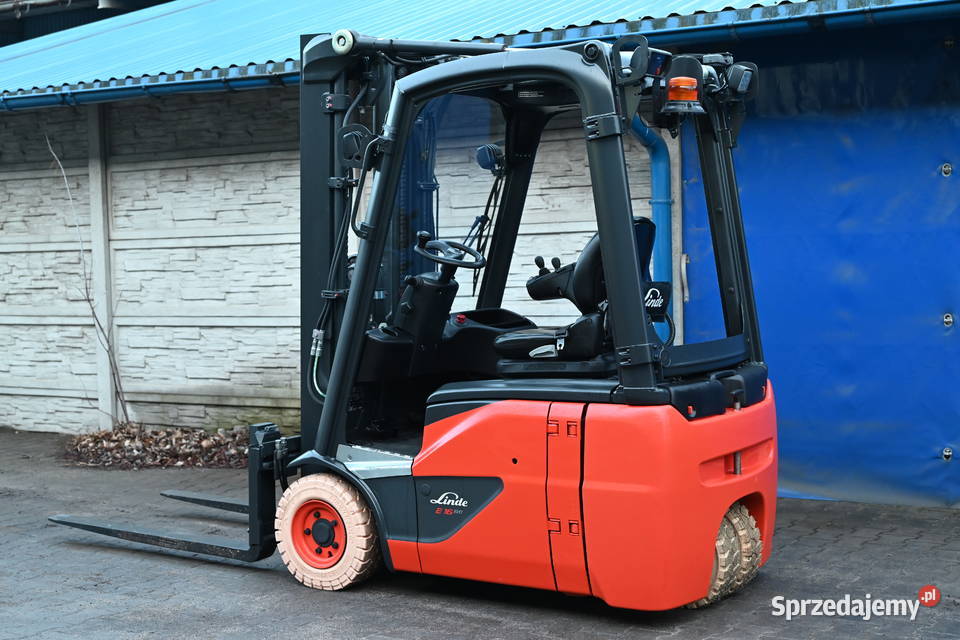 Wózek widłowy Linde E16C02 Triplex 462 3686mth
