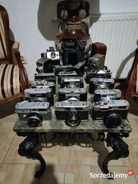 Kolekcja Zabytkowych Aparatów i Kamer Vintage Drawski Młyn
