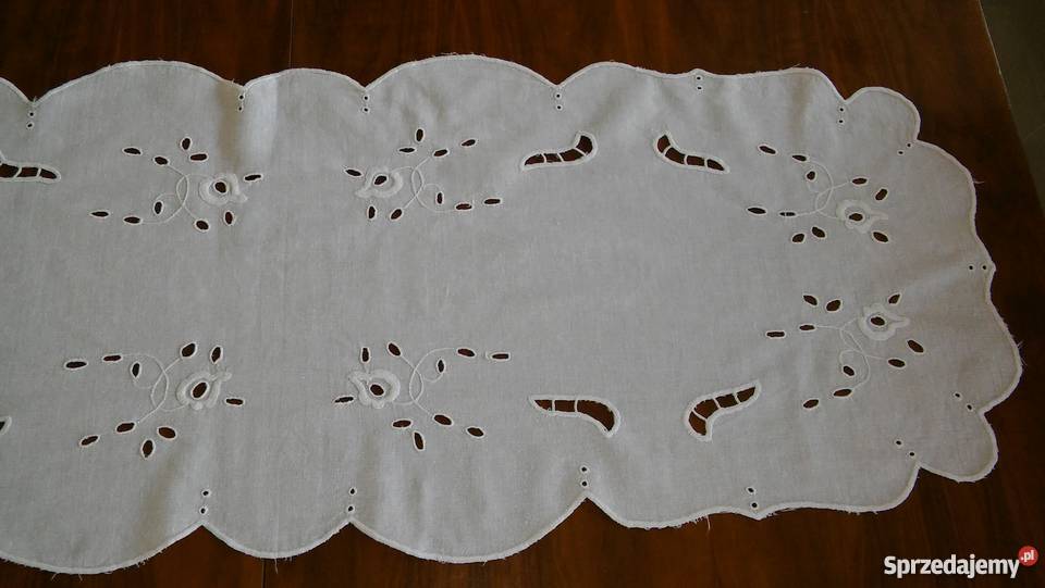 haft haftem richelieu serwetka serweta cudna pomorskie Gdańsk sprzedam