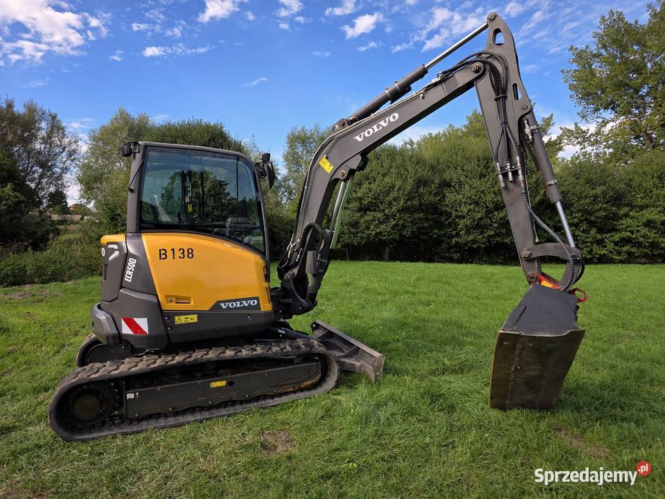 VOLVO ECR50D minikoparka o wadze 5 ton 2018 2348 Koparki lubuskie Zielona Góra