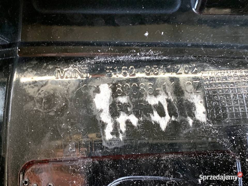 SPOILER TYŁ MINI COUNTRYMAN R60 Crossover 1016