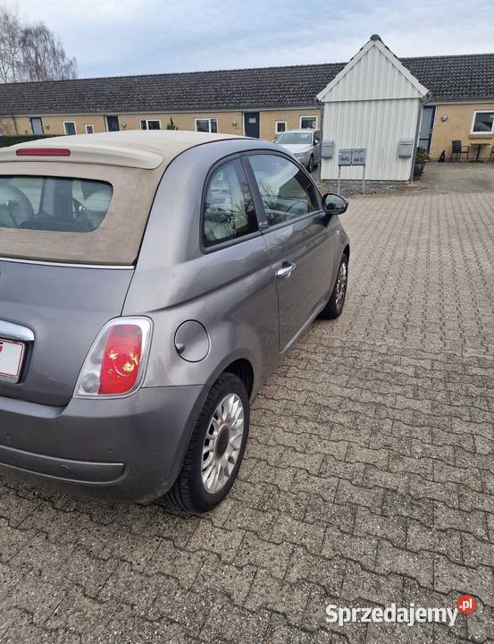 Fiat 500C 2010r 12 benzyna cabrio