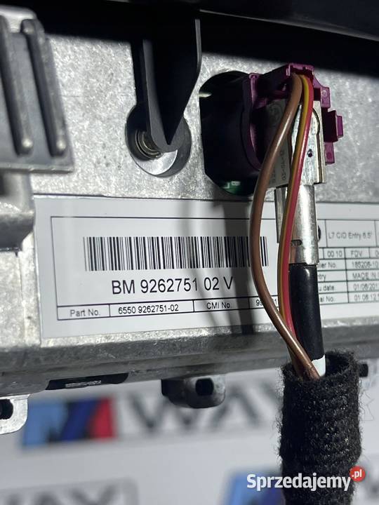 BMW F20 F21 MONITOR WYŚWIETLACZ EKRAN NAWIGACJI