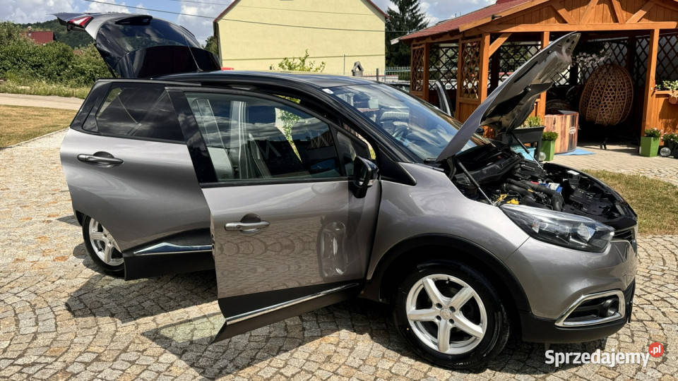 Renault Captur 09 Turbo 90 Nawigacja Serwisowany szary dolnośląskie Strzegom