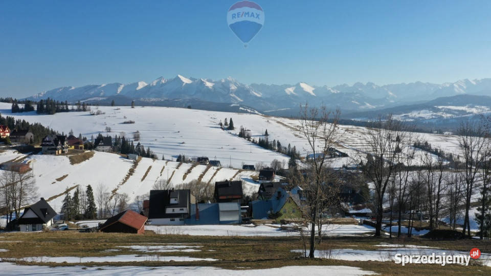 DZIAŁKA Z PANORAMĄ TATR 1070 m Rzepiska