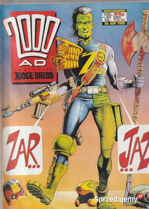 2000 AD 633 61989 angielski Pruszków