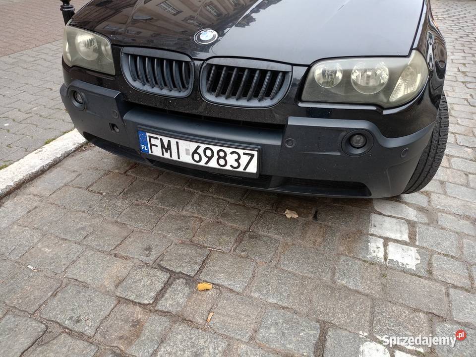 BMW X3 e83 czarny Kaława sprzedam