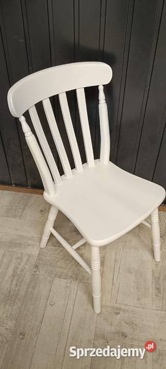 krzesło krzesła kuchenne do jadalni białe Radomsko
