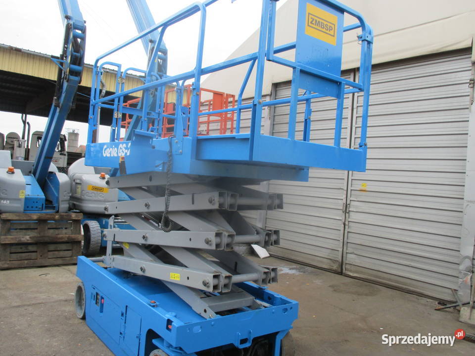 Podnośnik nożycowy zwyżka 10 m Genie GS2646 NOWE Dźwigi, podnośniki Pleszew