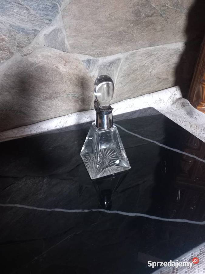 Karafka na ocet olej plater Krupp Toruń