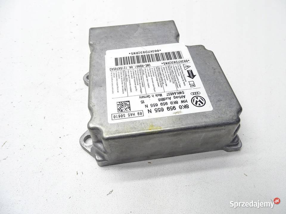 MODUŁ SENSOR STEROWNIK AIRBAG 8K0959655N AUDI A4