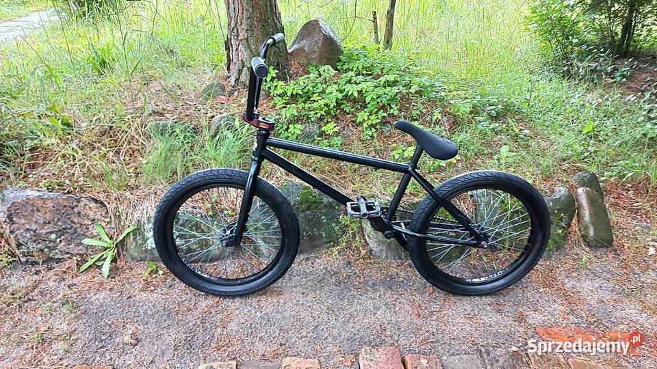 Profesjonalny Czarny Rower Młodzieżowy Bmx Blank Rowery i akcesoria