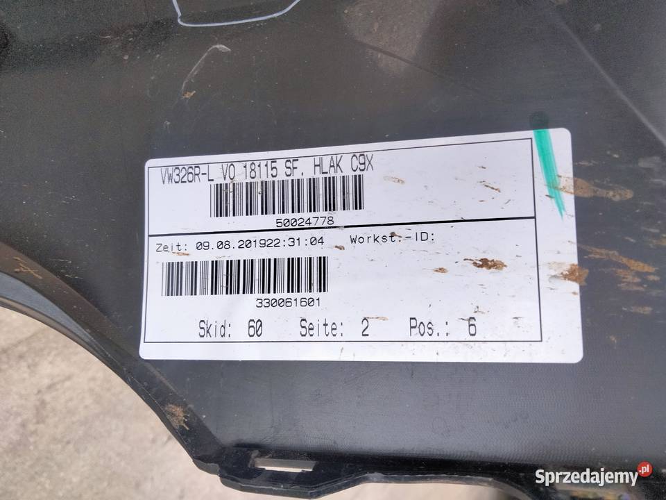 Volkswagen Tiguan II RLine Allspace 5NN zderzak osobowe Dęblin