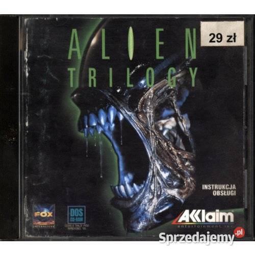 Alien Trilogy PC CDROM gra DOS Windows 95