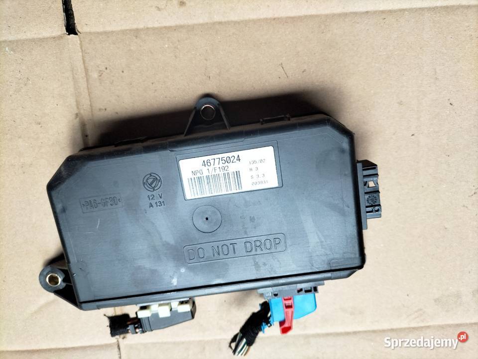 FIAT STILO 3D 46775024 MODUŁ STEROWNIK KOMPUTER Kamień-Kolonia sprzedam