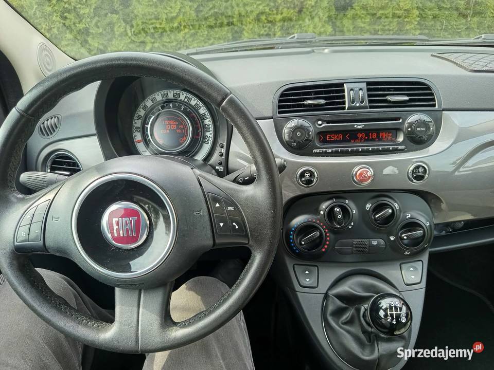 Fiat 500 12 Lounge 2013 Polanka Wielka