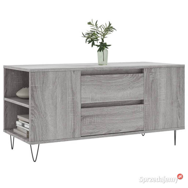 Stolik kawowy szary dąb sonoma 102x445x50 Warszawa
