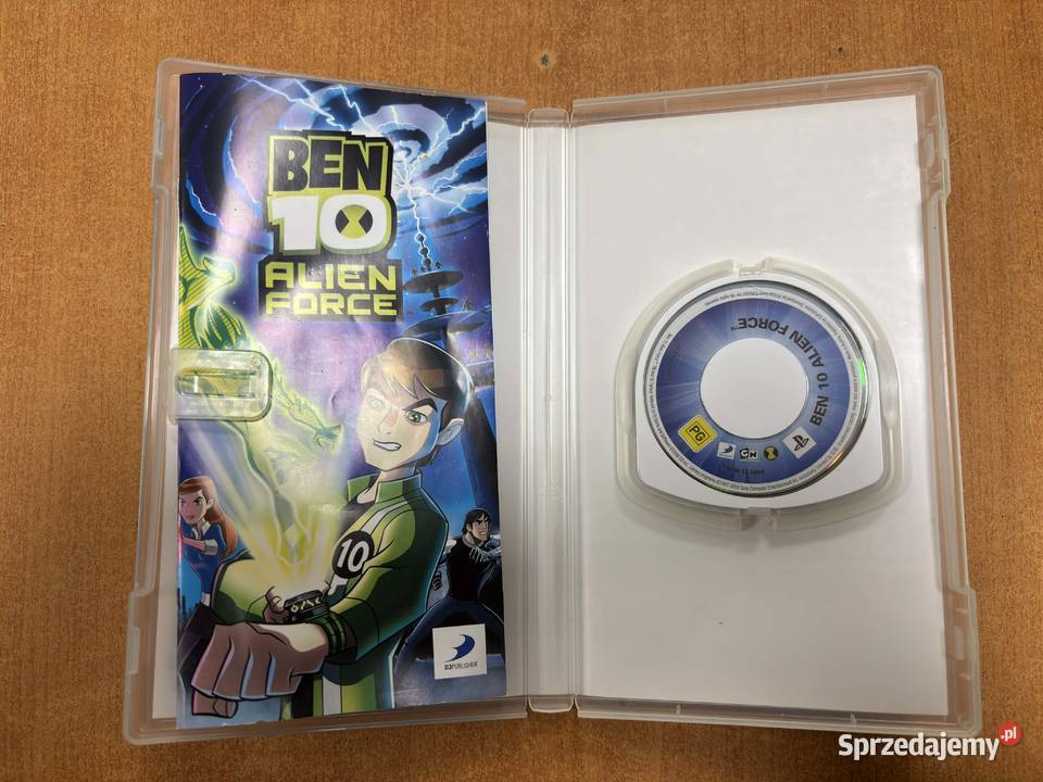 Ben 10 Alien Force PSP Essentials Gry na konsole Elbląg